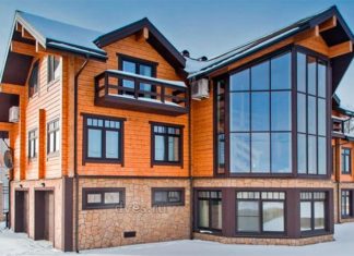 Сложности остекления коттеджей