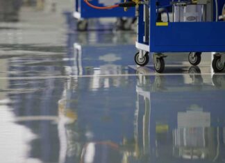 Устройство промышленных бетонных полов