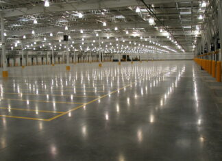 Промышленные бетонные полы с гарантией