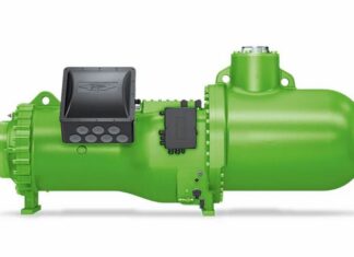 Схема работы винтового компрессора