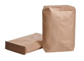 Бумажные мешки для сухих строительных смесей