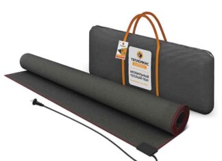 Мобильный теплый пол: в чем удобство применения