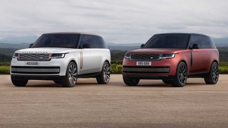 Range Rover SV 2023 года предлагает 1,6 миллиона конфигураций