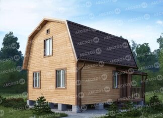 Двухэтажные дома из бруса: из чего складывается цена