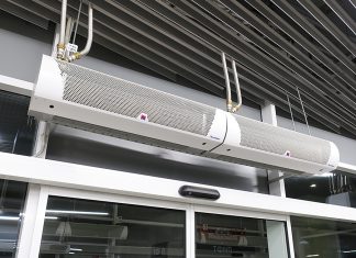 Тепловые завесы электрические: области применения