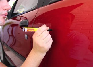 Карандаш для удаления царапин и сколов на автомобиле