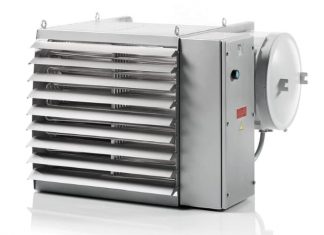 Водяной тепловентилятор — принцип работы и монтаж