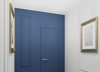 Двери скрытого монтажа под покраску в интерьере