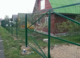 Заборы из 3D сетки (Гиттер): правила монтажа