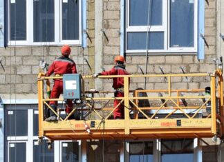 Аренда строительных люлек: выгодное решение